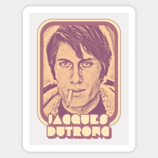 Jacques Dutronc / Retro Francophile Design Sticker
